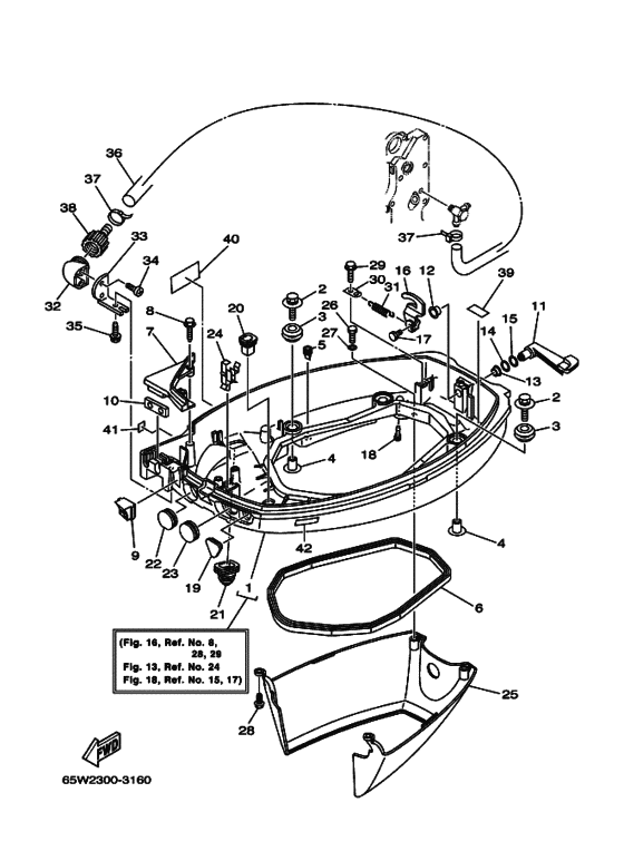 Bottom cowling