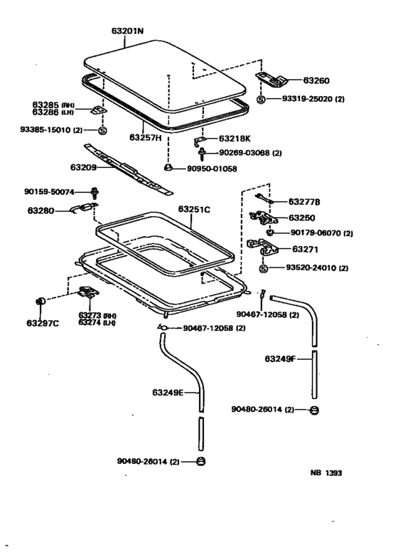 Roof Panel & Back Panel