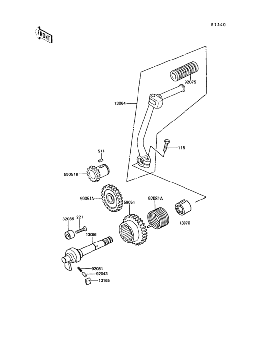 Kickstarter mechanism