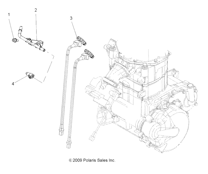 Engine, Fuel Injector