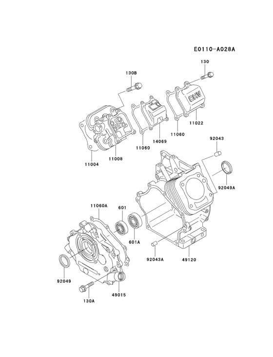 Cylinder/crankcase