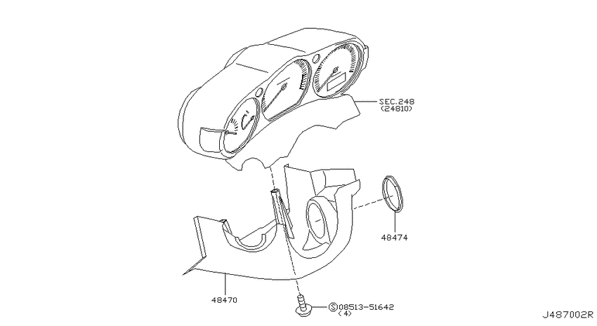 Steering column shell cover
