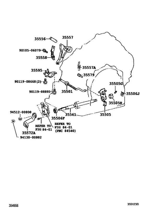Throttle Link & Valve Lever (Atm)