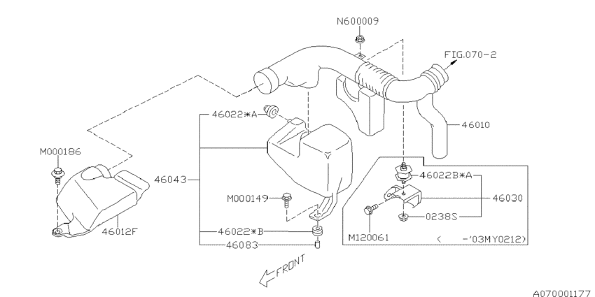 Air cleaner & element