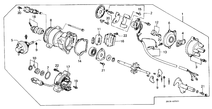 Distributor components