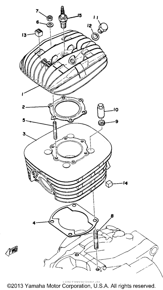 Cylinder head & cylinder
