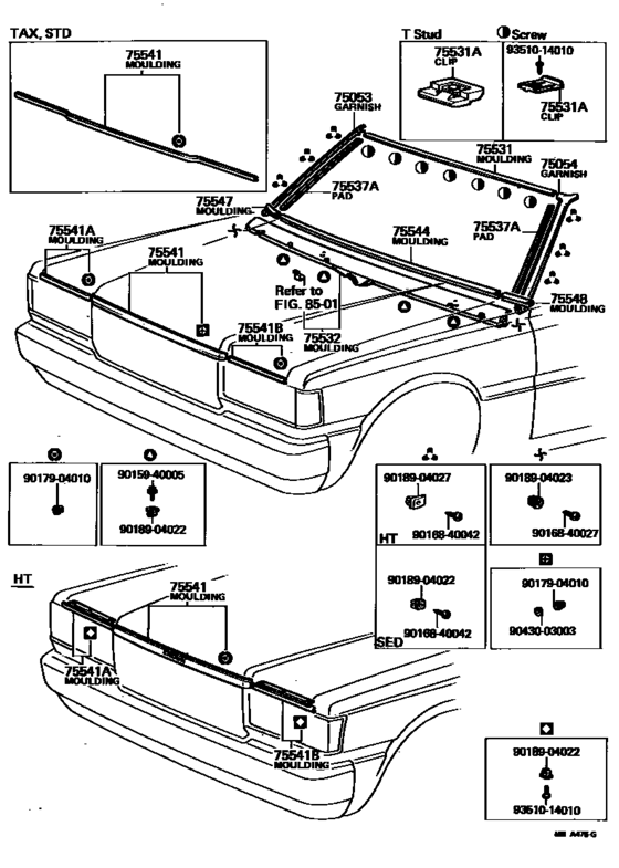 Front Moulding
