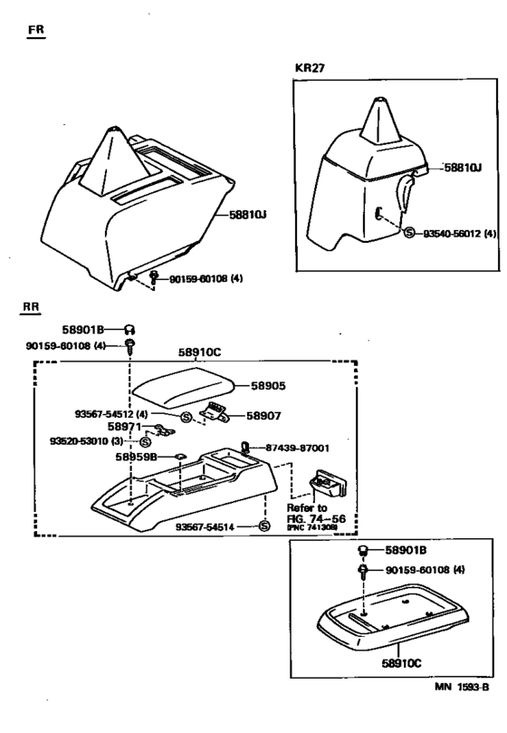 Console Box & Bracket