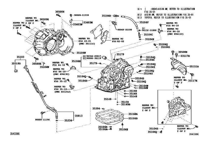Transmission Case & Oil Pan (Atm)