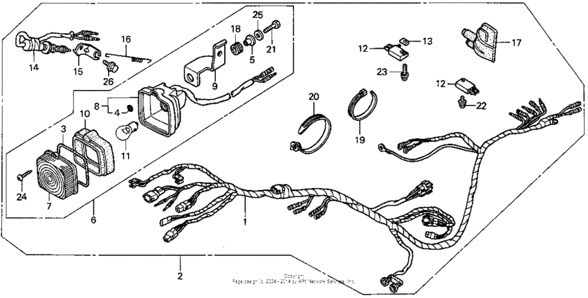 Stop light kit-- maine state 97-98