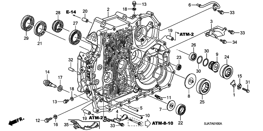 Torque converter case