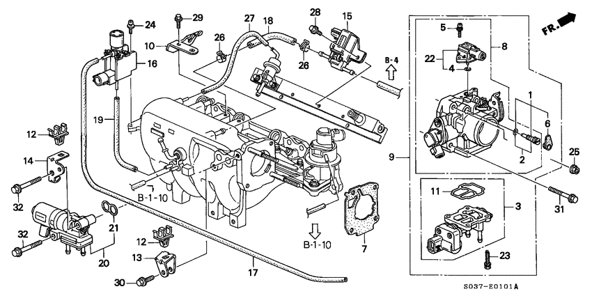 Throttle body