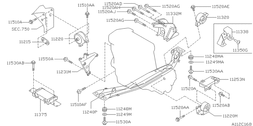 Engine & transmission   mounting