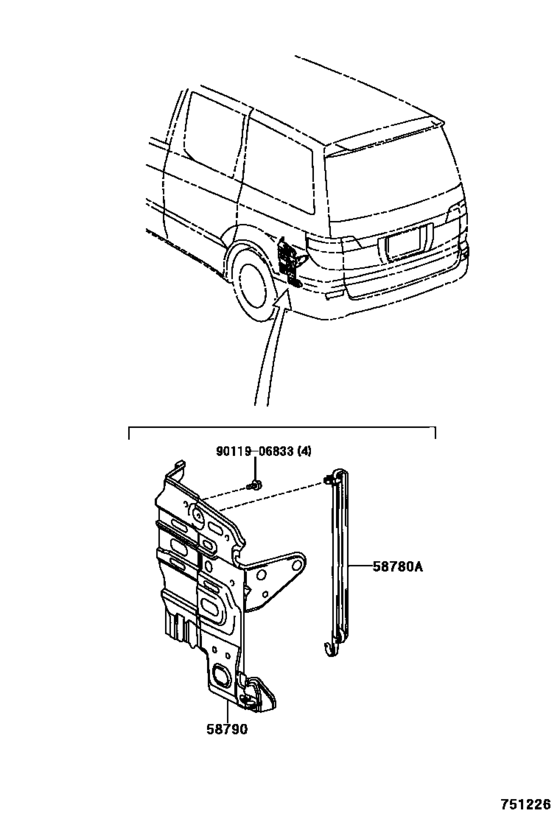 Tool Box & License Plate Bracket