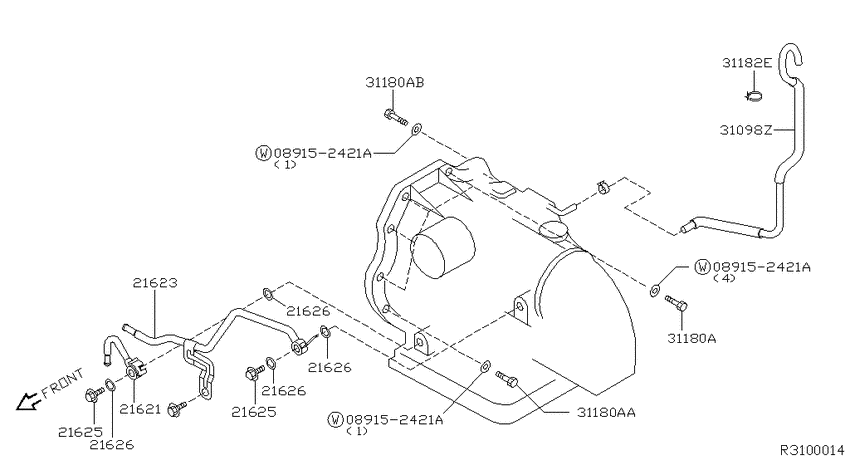 Auto transmission,transaxle & fitting