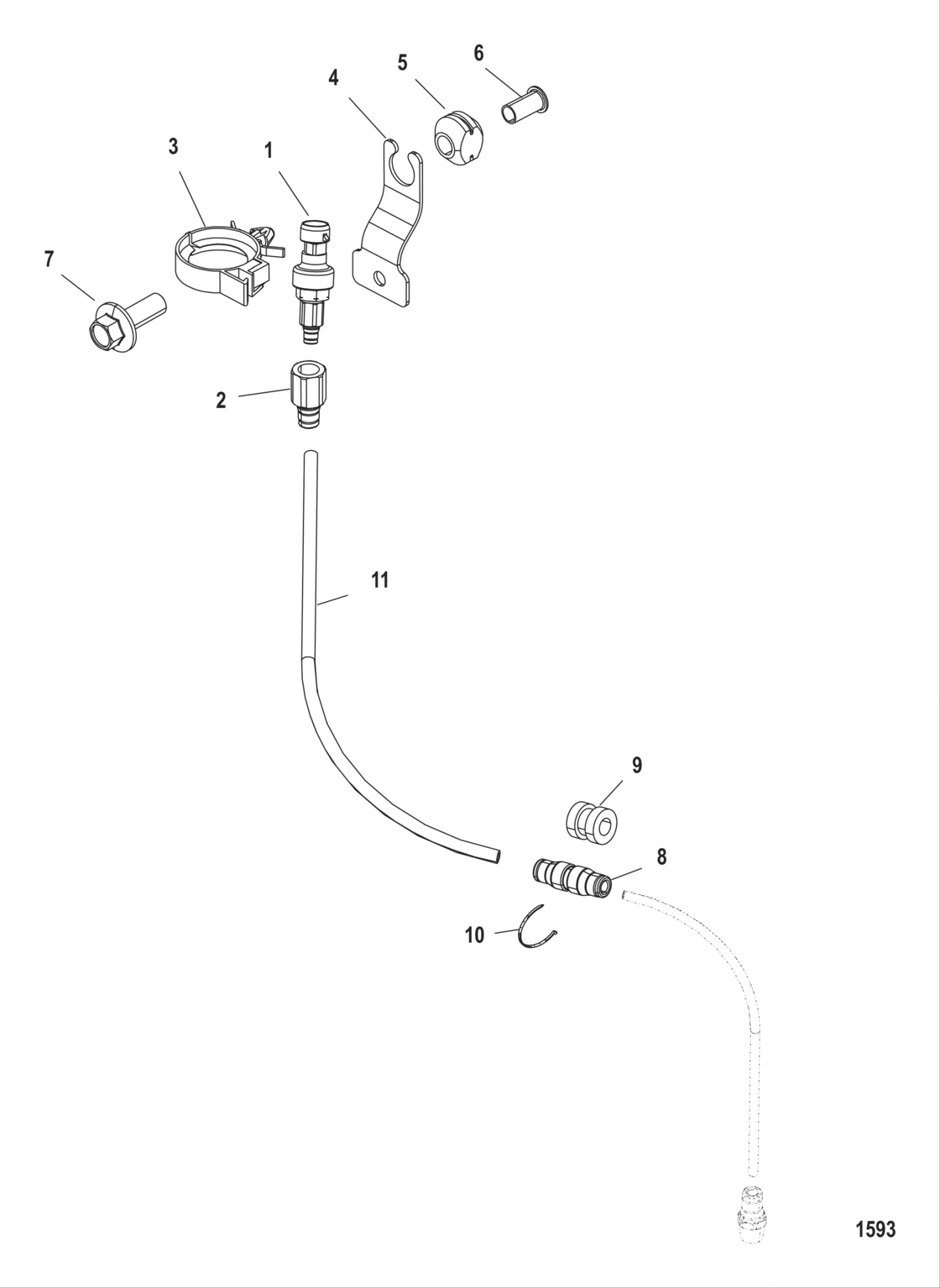 Speedometer Pickup (Serial Number 0T979999 And Below)