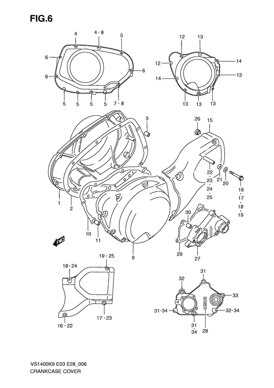 Crankcase cover
