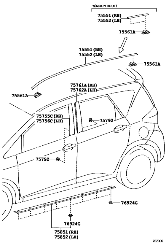 Side Moulding