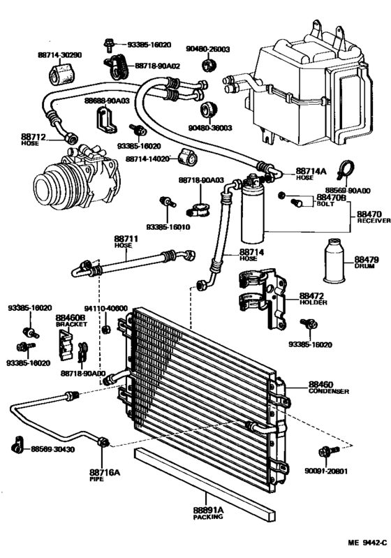 Heating & Air Conditioning - Cooler Piping