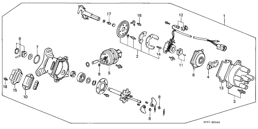 Distributor components