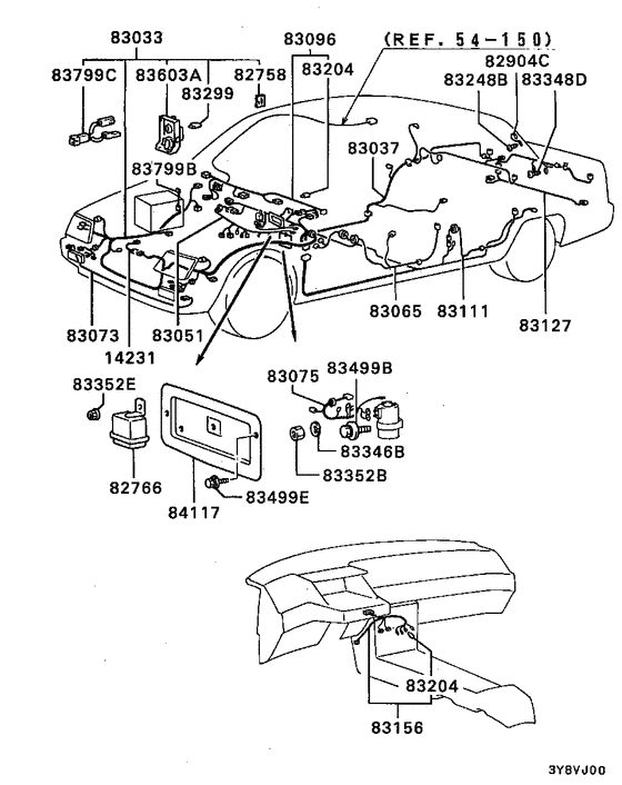 Wiring & attaching parts