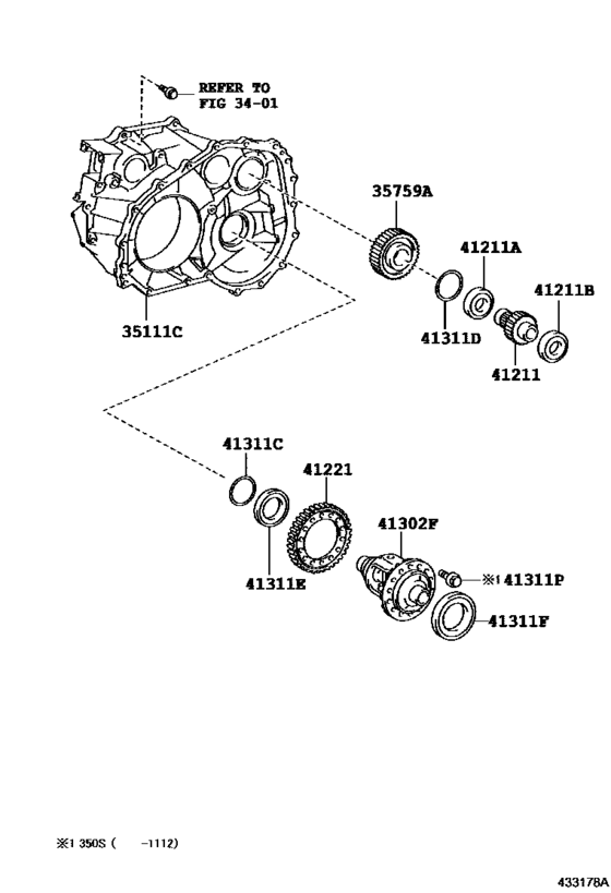 Front Axle Housing & Differential