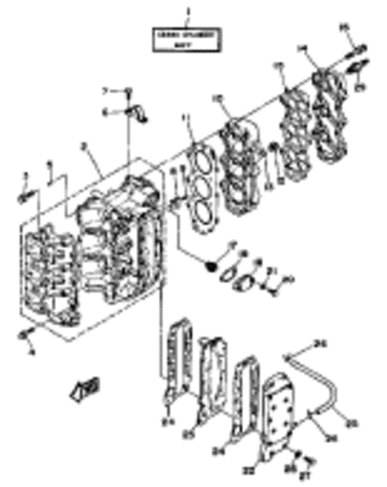 Crankcase cylinder