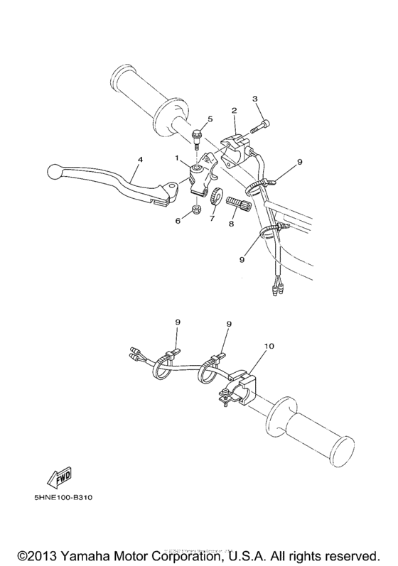 Handle switch & lever