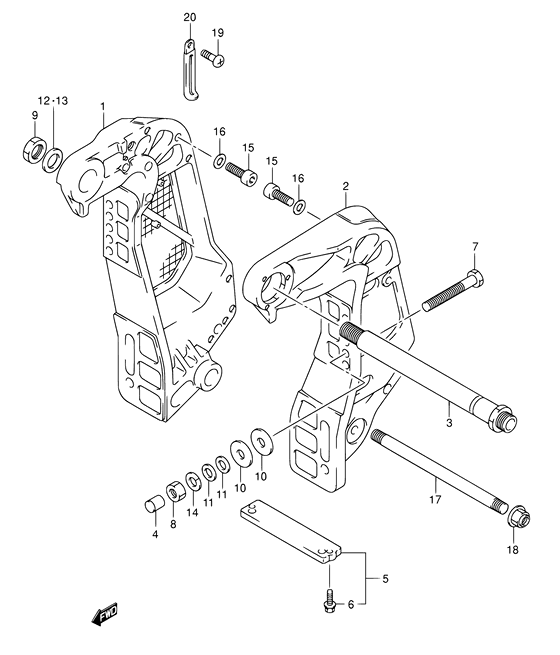 Clamp bracket