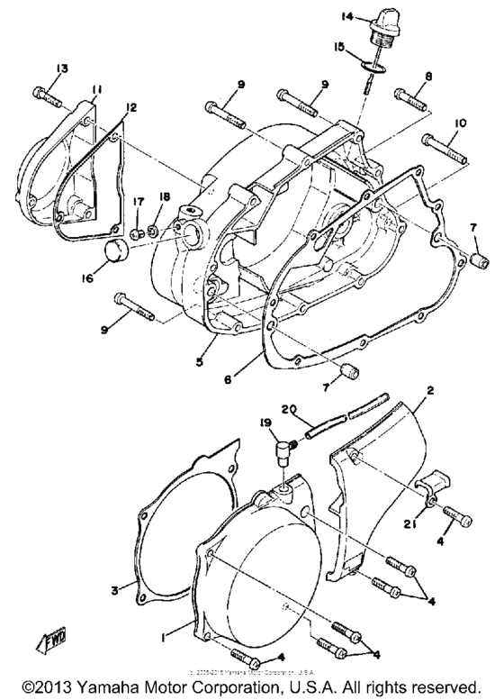 Crankcase cover