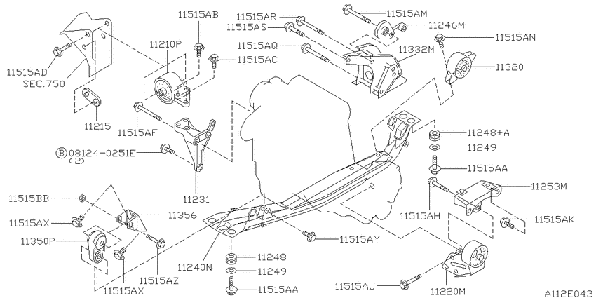 Engine & transmission   mounting