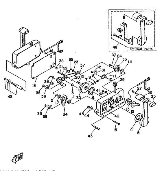 Remote control assy