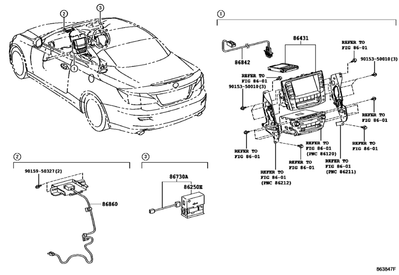 Navigation & Front Monitor Display