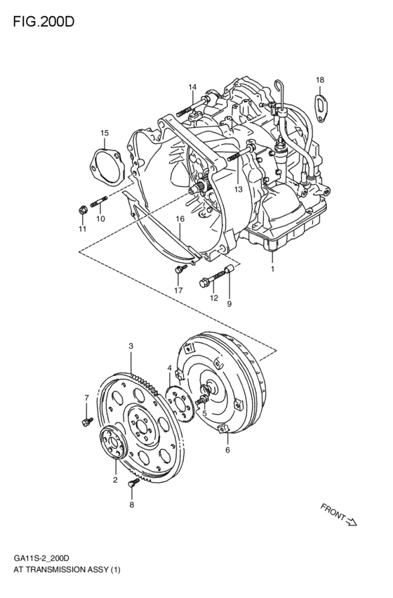 at - transmission assy