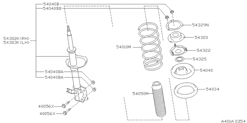 Front suspension