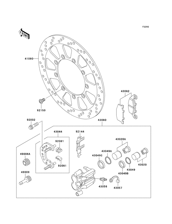 Front brake