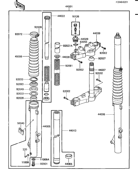 Front fork
