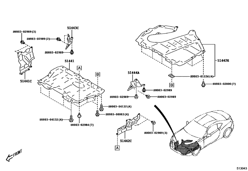 Suspension Crossmember & Under Cover