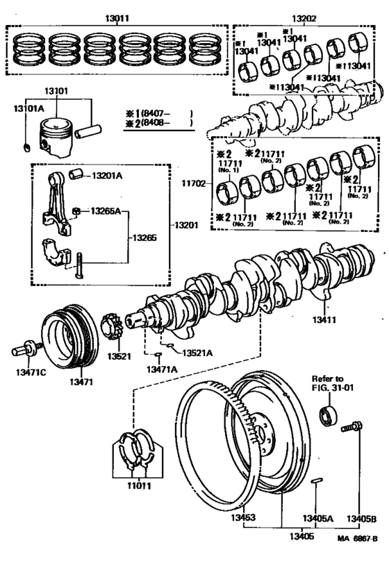 Crankshaft & Piston