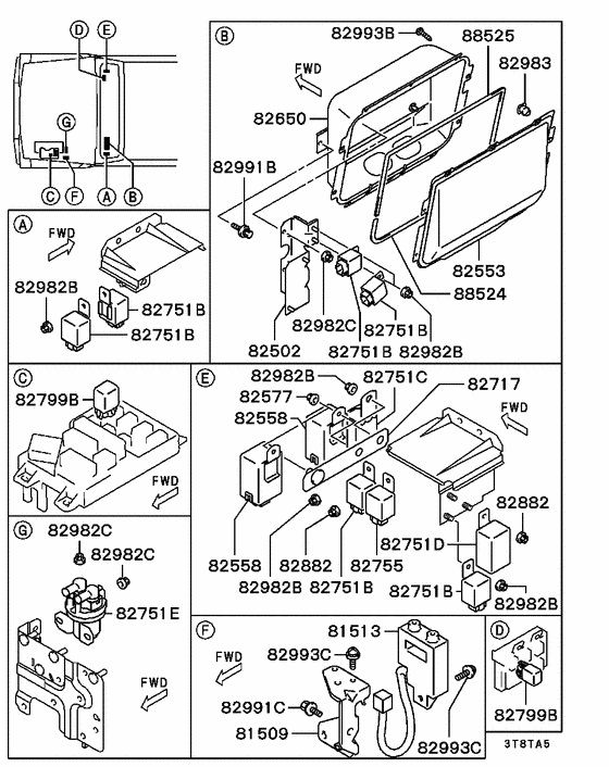 Relay,flasher & sensor