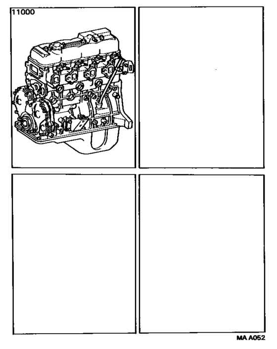 Partial Engine Assembly