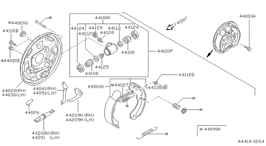 Rear brake
