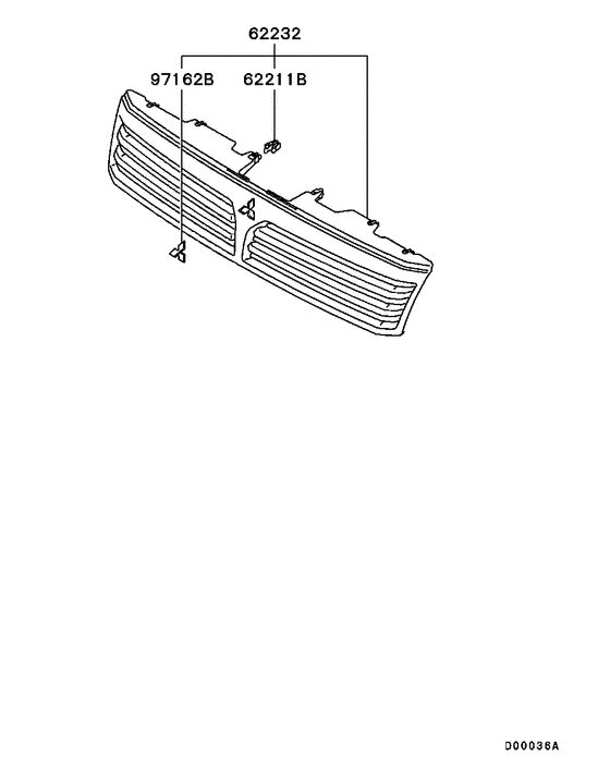 Radiator grille,headlamp bezel