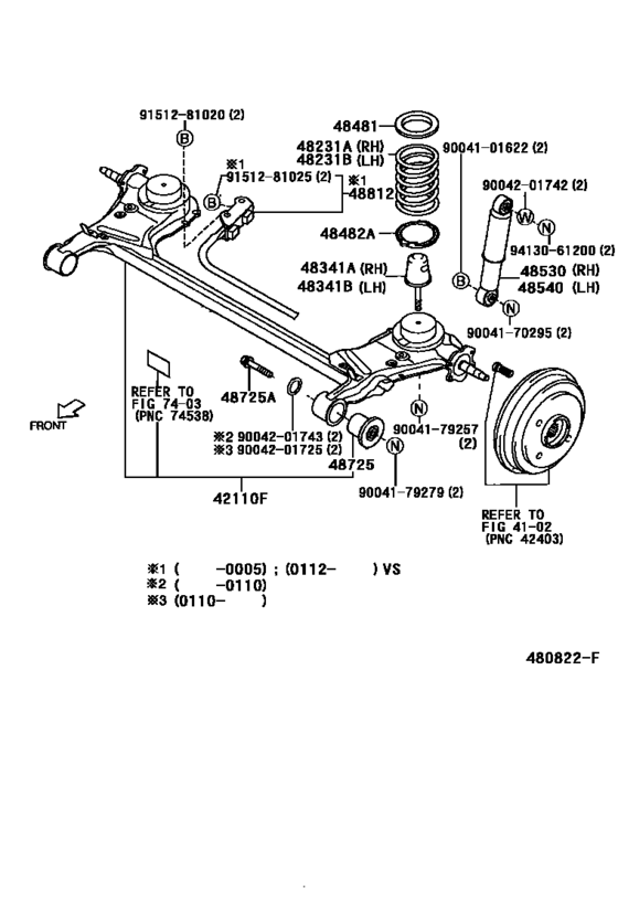 Rear Spring & Shock Absorber