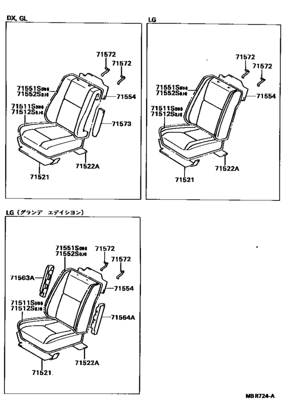 Front Seat & Seat Track