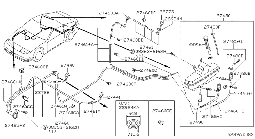 Windshield washer