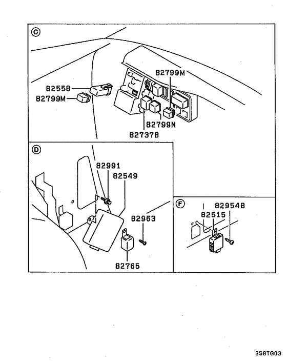 Relay,flasher & sensor