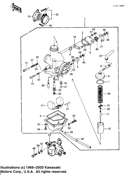Carburetor/fuel pump