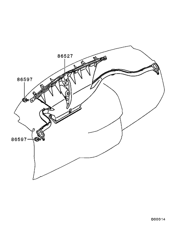 Defroster nozzle & duct