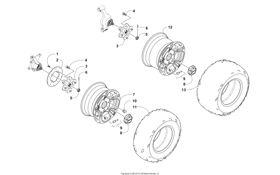 Wheel And Tire Assembly